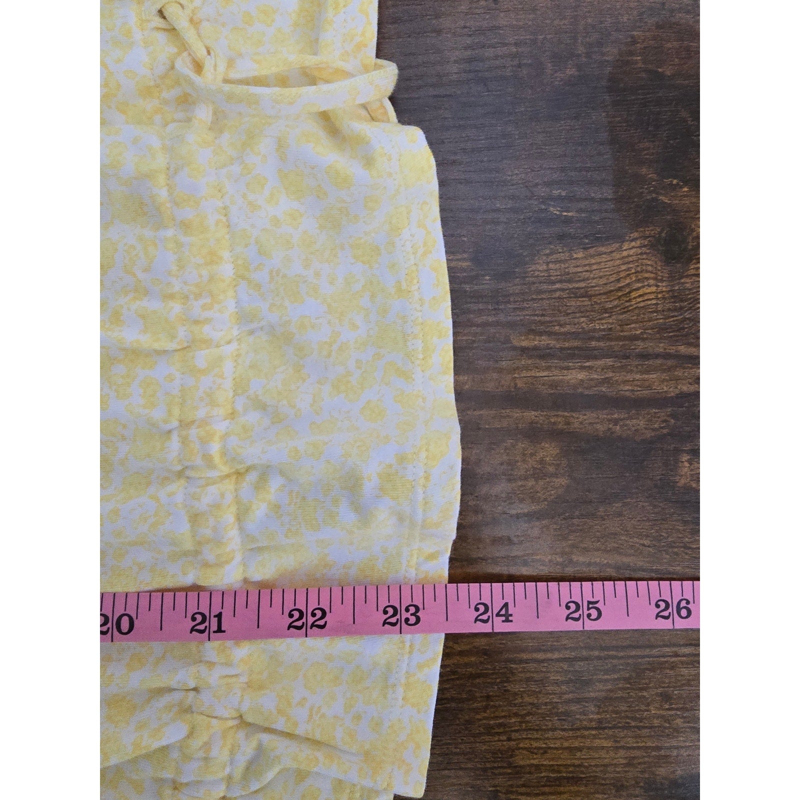 Lands End Women's Elbow Sleeve Lightweight Jersey Gathered Adjustable Hem Blouse