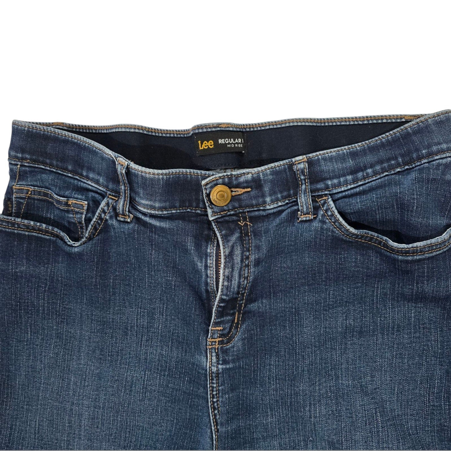 Lee Jeans women's Indigo Blue denim shorts - size  12