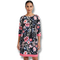 Croft & Barrow Women’s Floral 3/4 Sleeve Shift Dress – Size Small