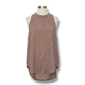 E&M Juniors Multicolor Sleeveless Button-Back Tank Top – Size Medium