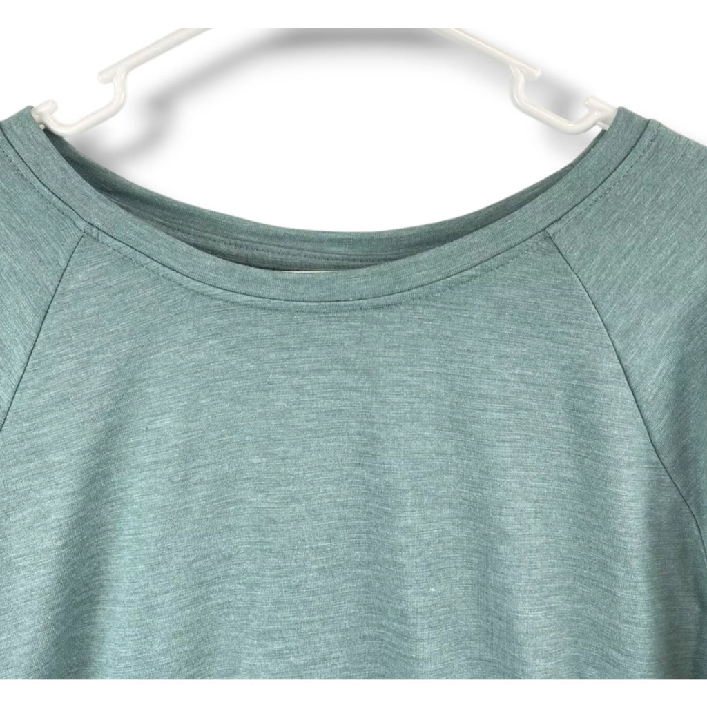 Knox Rose Balloon Sleeve Lightweight Sweatshirt – Seafoam Blue – XS, NWT