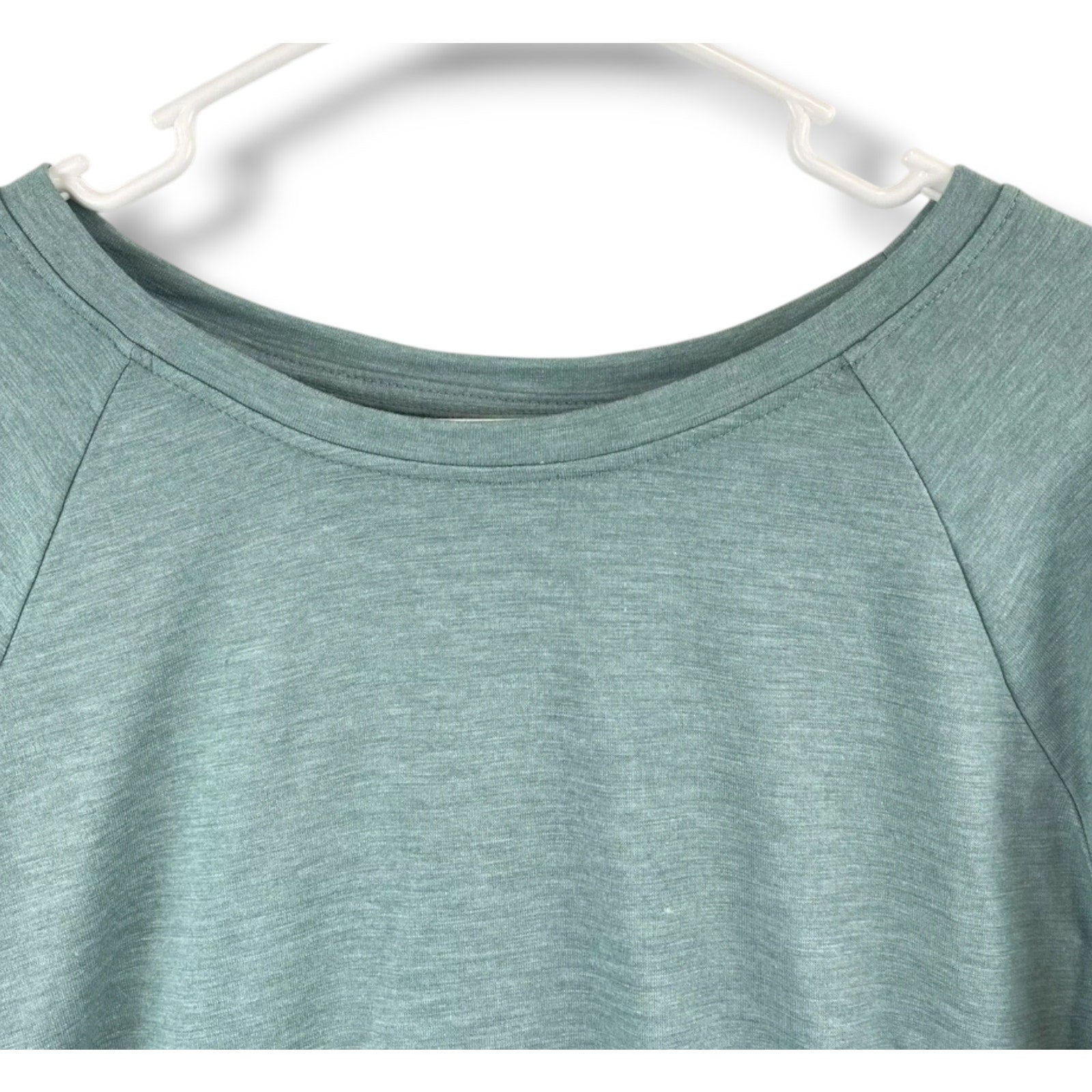 Knox Rose Balloon Sleeve Lightweight Sweatshirt – Seafoam Blue – XS, NWT