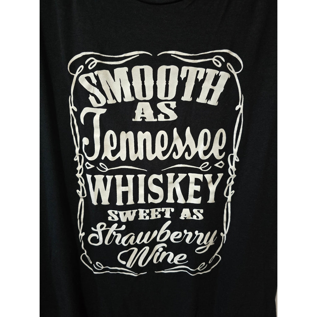 Cotton Heritage “Smooth as Tennessee Whiskey Sweet as Strawberry Wine” Tank Top