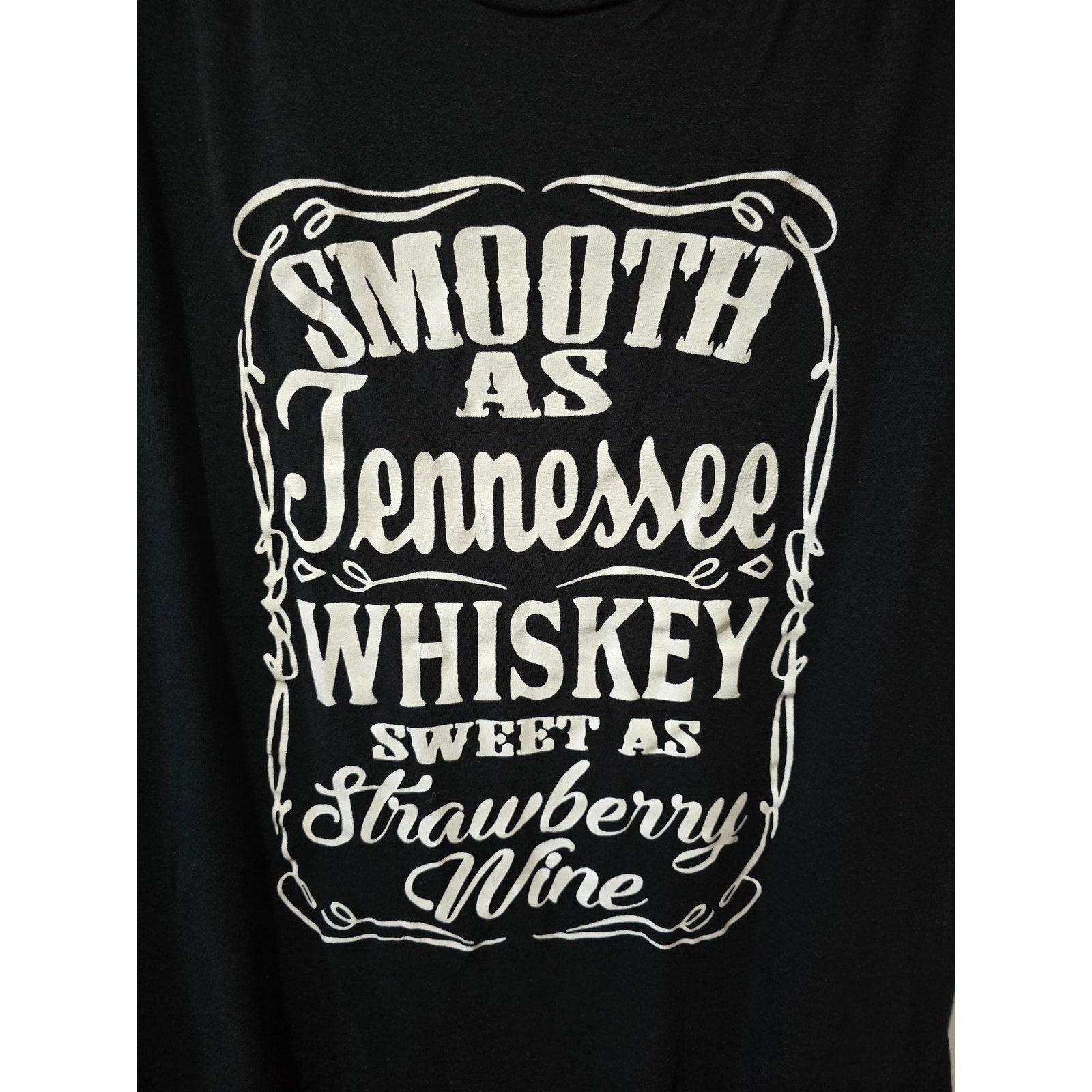 Cotton Heritage “Smooth as Tennessee Whiskey Sweet as Strawberry Wine” Tank Top