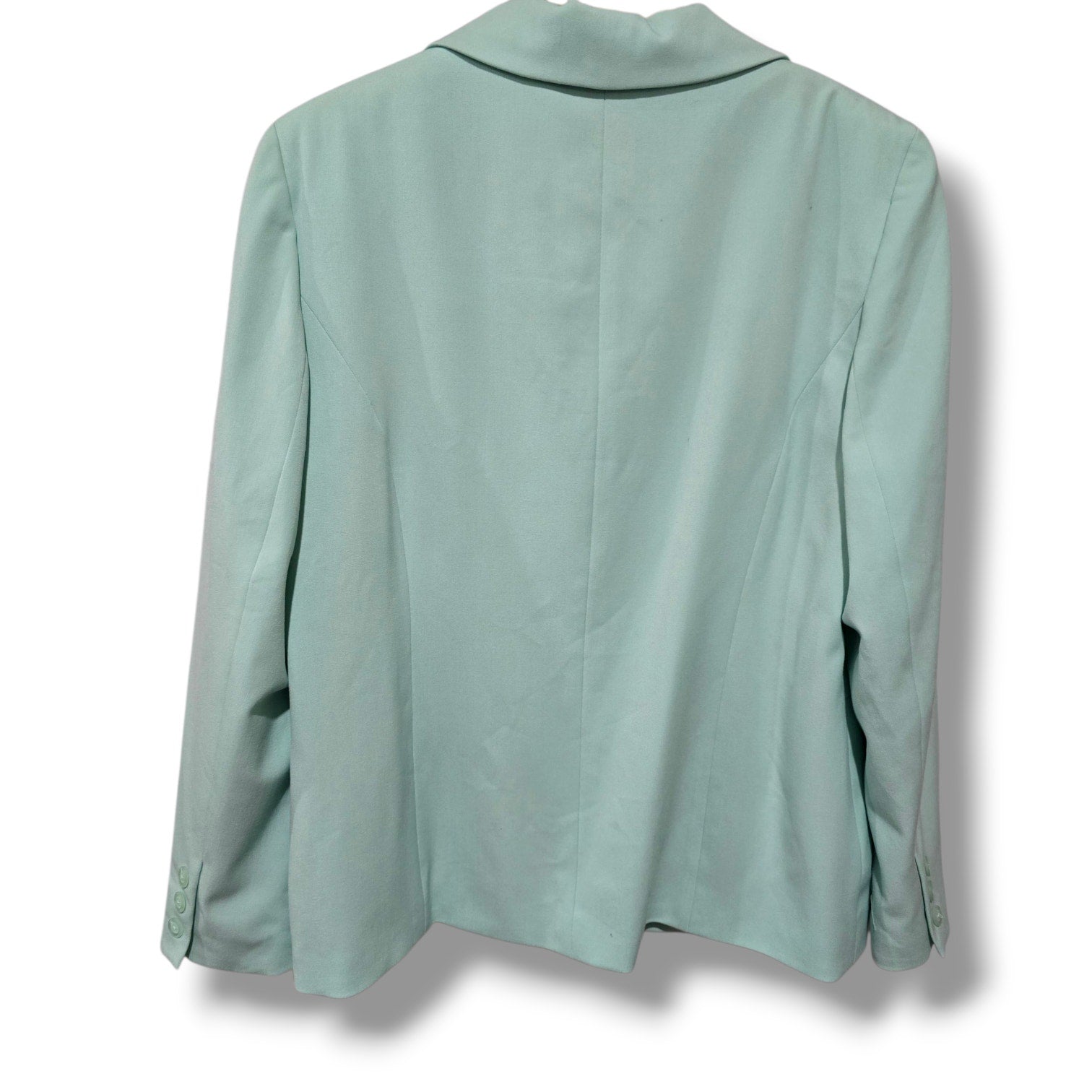 Alfred Dunner Women’s Aqua Mint Blazer Jacket - Size 14, New