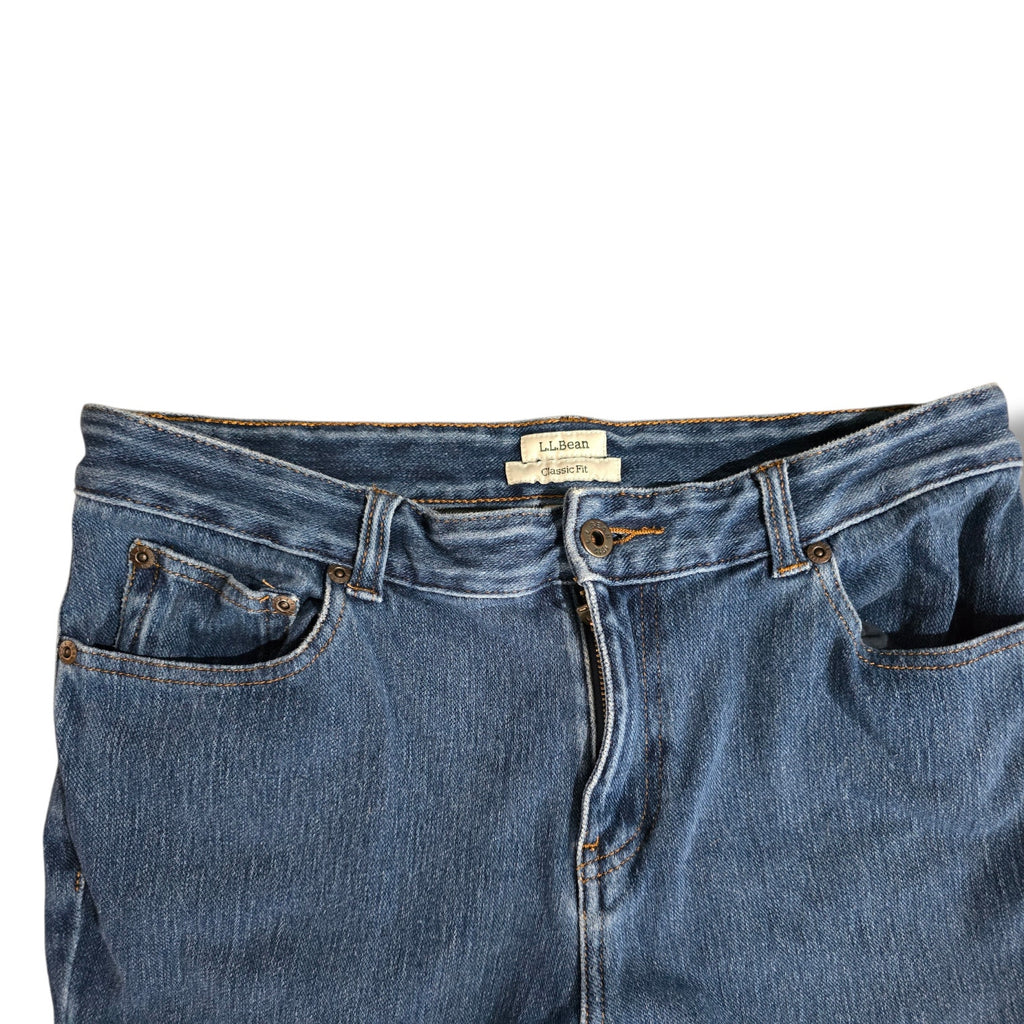 L.L.Bean Women’s Classic Fit Petite Bootcut Jeans Size 10 PET