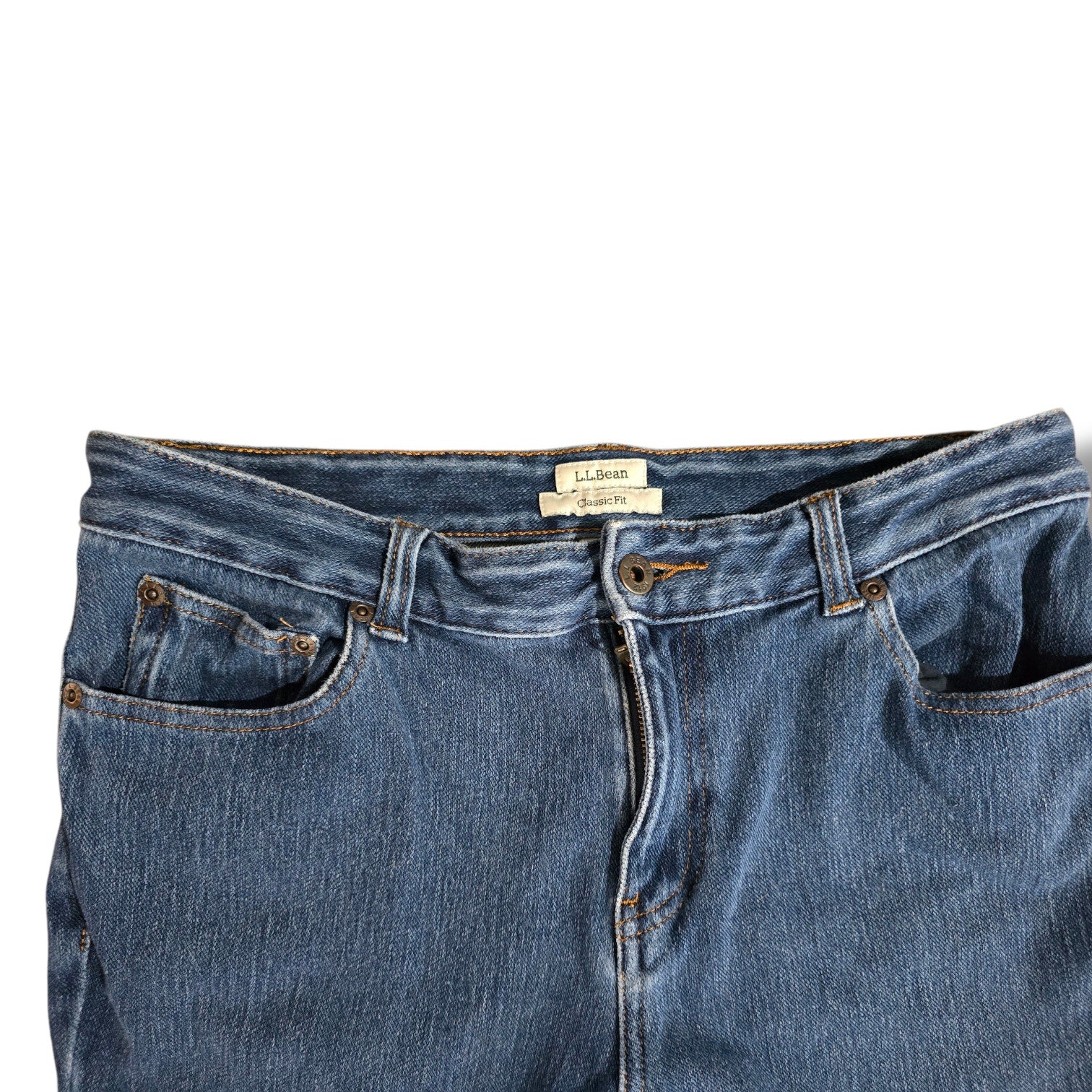 L.L.Bean Women’s Classic Fit Petite Bootcut Jeans Size 10 PET