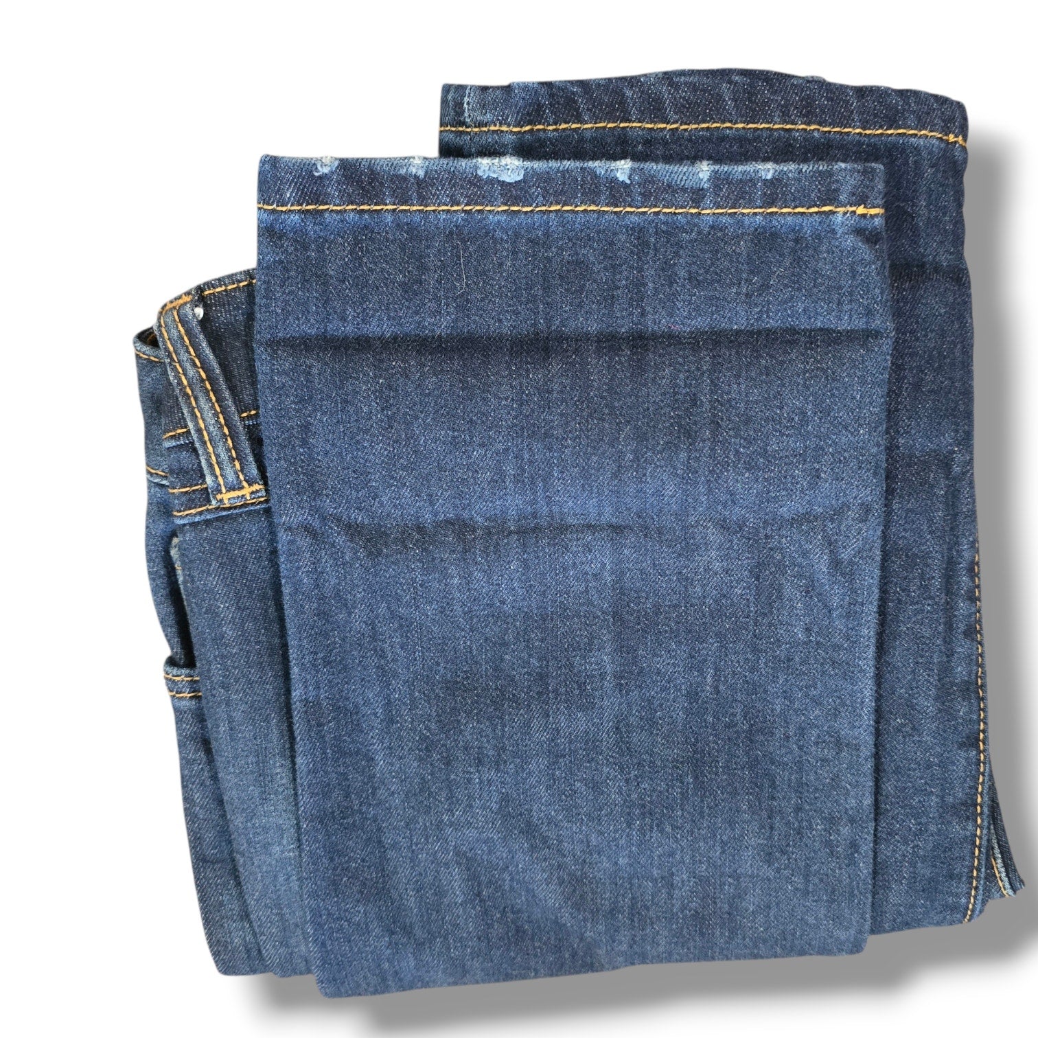 Cabi Slim Boyfriend Distressed Dark Wash Denim Jeans Size 6