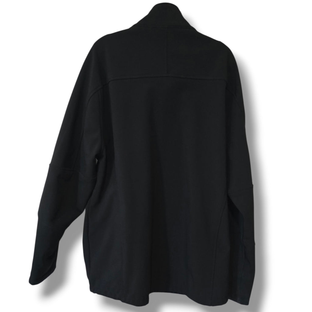North End DeWalt Men's Embroidered Softshell Jacket XL Black Fleece Lined