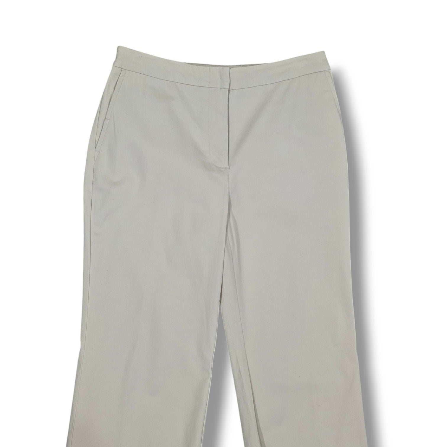 Boutique Europa Women’s Petite Vintage Khaki Brown Straight Leg Pants – Size 10P