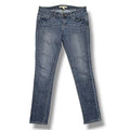 Forever 21 women's Low-Rise Medium Wash Skinny Jeans