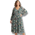 Kate & Sam Women’s Paisley Boho Midi Dress – Size XXL, gently used