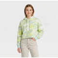 Wild Fable Green Swirl Cropped Hoodie – Size Small – New