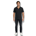 Cactus Man Ricky Singh Polka Dot Button Up Shirt Large Black Cotton