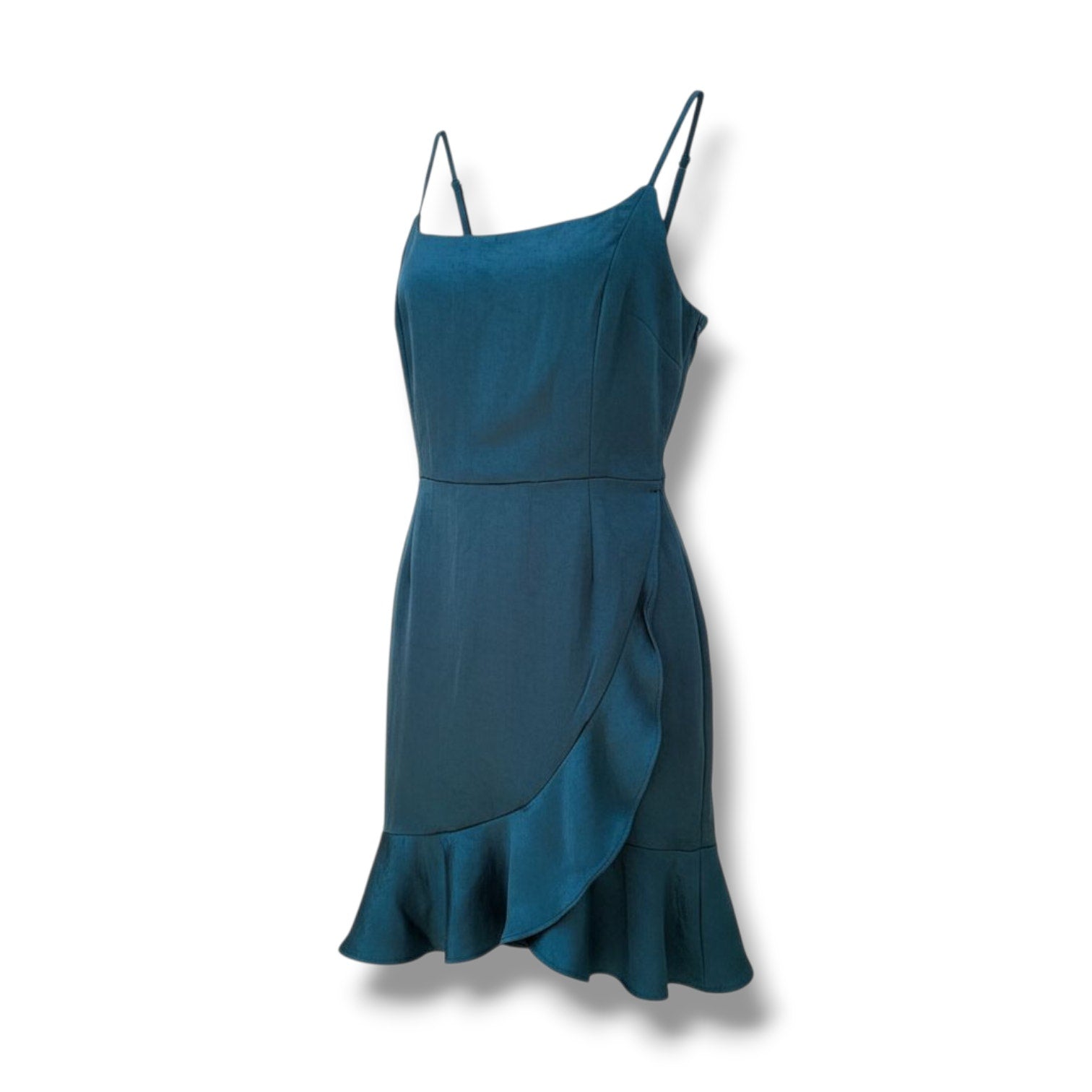 Wild Fable Women’s Green Wrap Mini Dress - Spaghetti Straps, Size M, NWOT