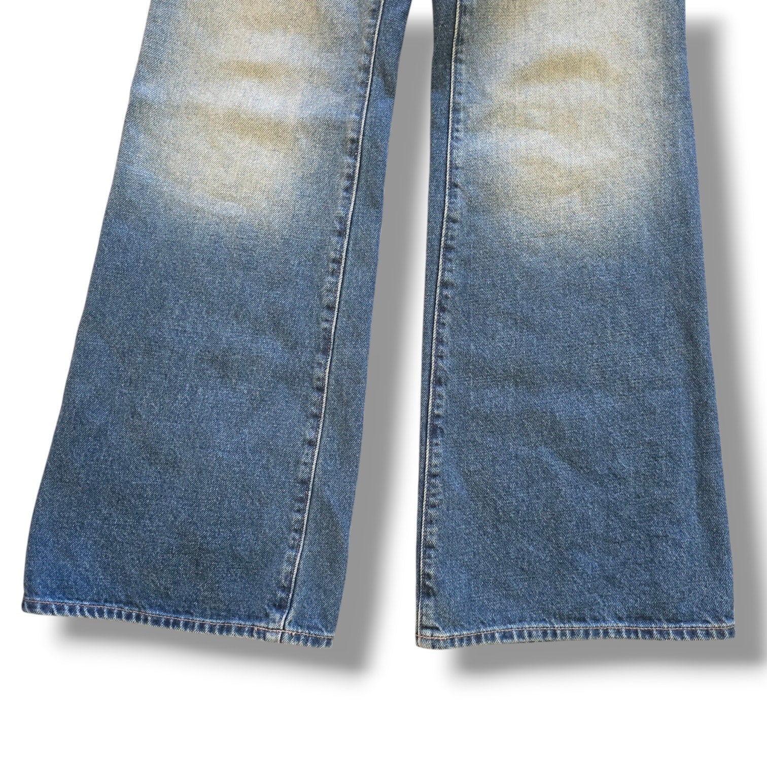 PacSun Jade Low Rise Bootcut Lace Up Tinted Jeans