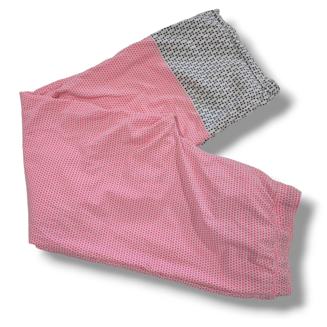 Sonoma Life + Style Women’s Pink Print Pajama Lounge Pants - Small Cotton