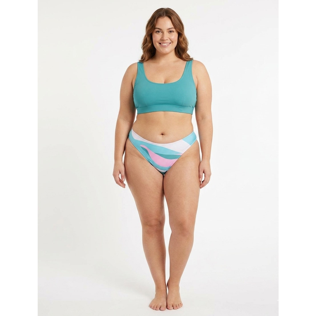 Shein Women’s Multicolor Bikini Bottoms – 1X, New Swimwear