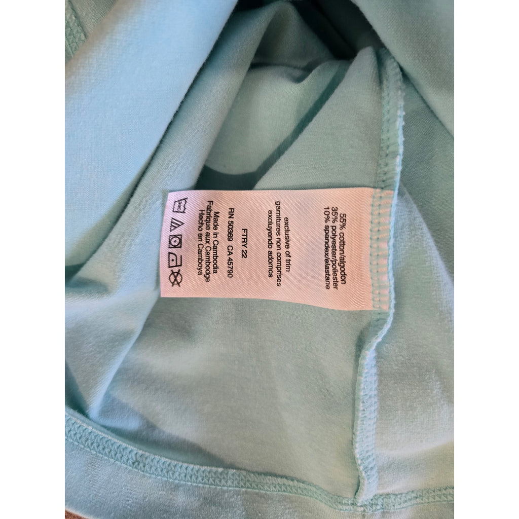 Danskin Now Mint Green Full-Zip Drawstring Active Jacket – Large