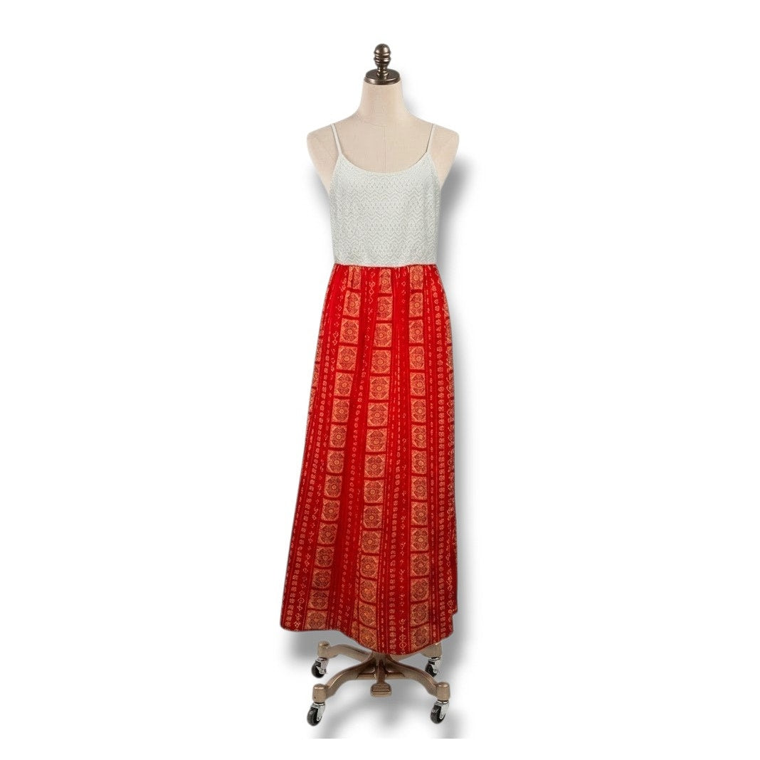 Charlotte Russe Women’s Multicolor Sleeveless Maxi Dress - Small
