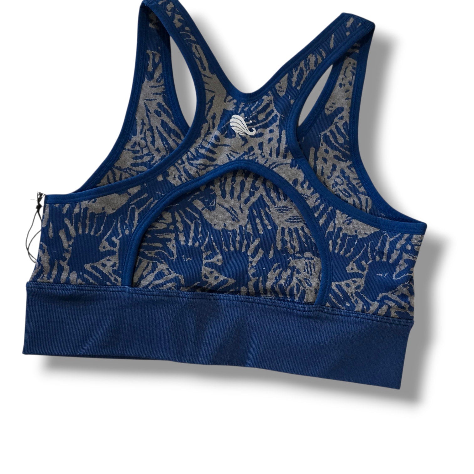 Astro Remiges Women’s High Impact Racerback Sports Bra – Asteroid Blue, Medium