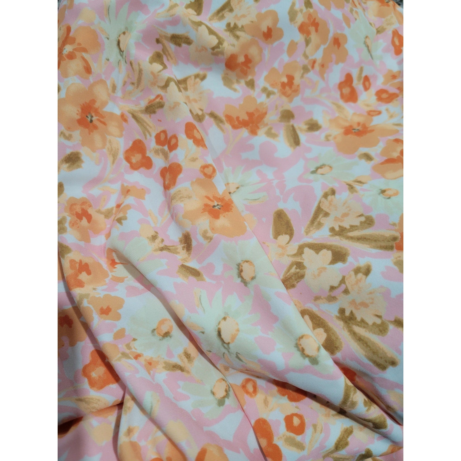 Kona Sol Plus Size One-Shoulder Floral Swimsuit – 16W, New