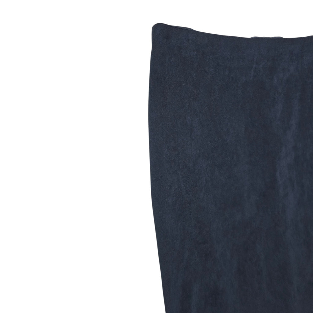 To The Max! Women's Blue Faux Suede Fringe Midi Skirt Size 3