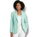 Alfred Dunner Women’s Aqua Mint Blazer Jacket - Size 14, New