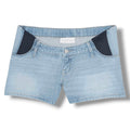Isabel Maternity by Ingrid Isabel Women’s Side Panel MIDI Maternity Jean Shorts