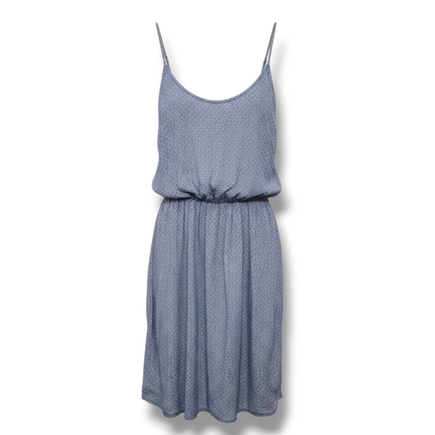 Old Navy Blue Printed Spaghetti Strap Cami Dress – Size Small
