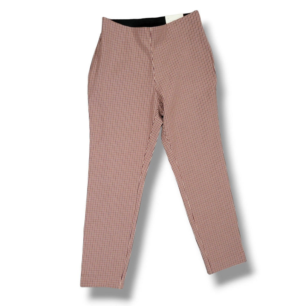 A New Day Women’s brown shades Ribbed High Rise Slim Fit Ankle Leggings – New