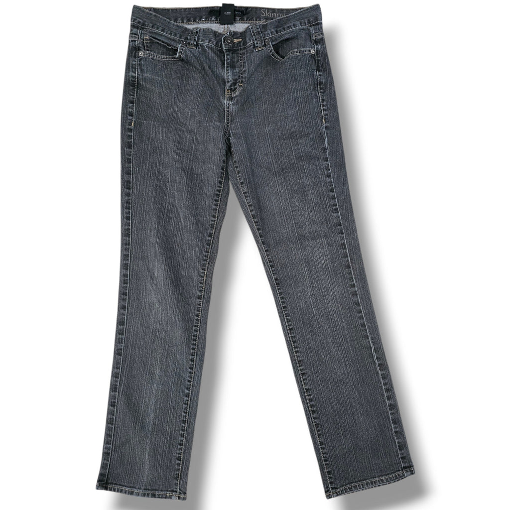 Calvin Klein Jeans Women’s Skinny Leg Jeans Size 30/10 Gray Wash