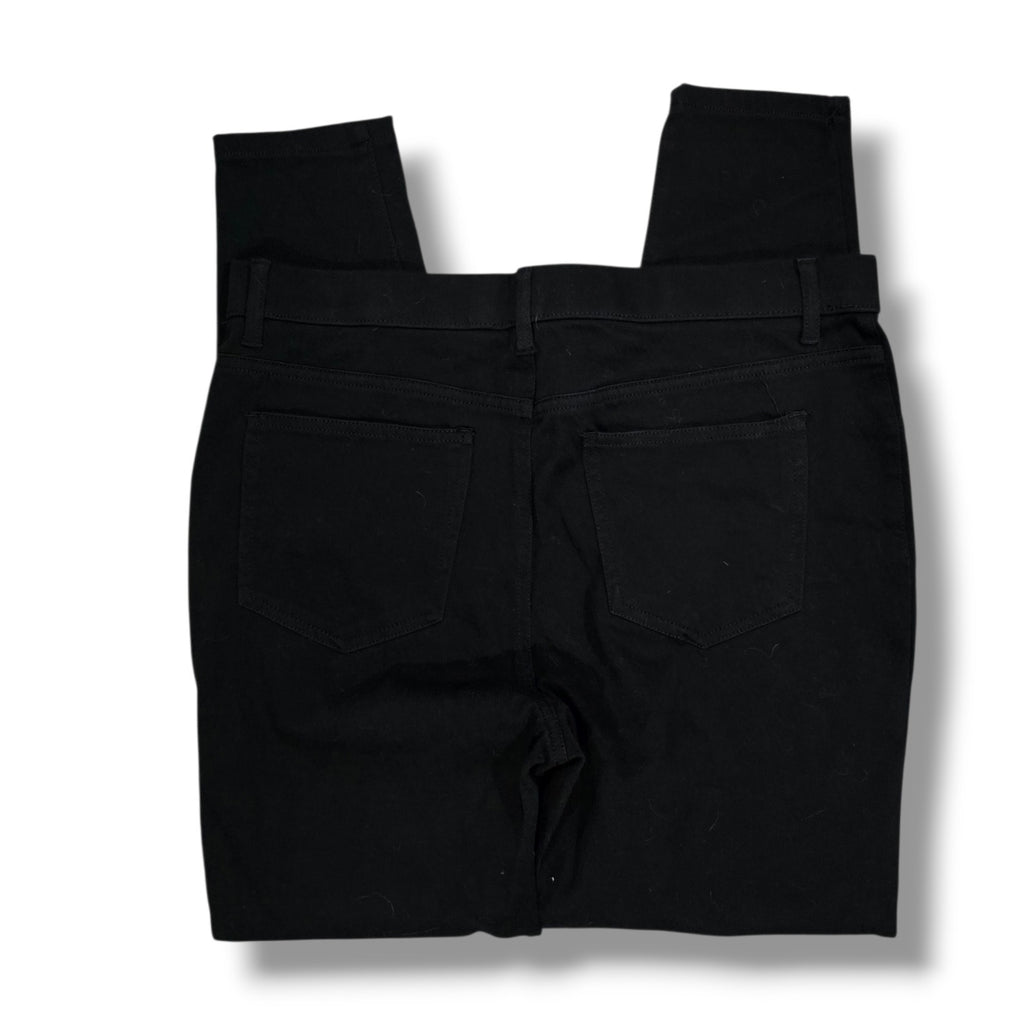 Time and Tru Women’s Black Pull-On Pants – XL, Faux Front Pockets Gently Used