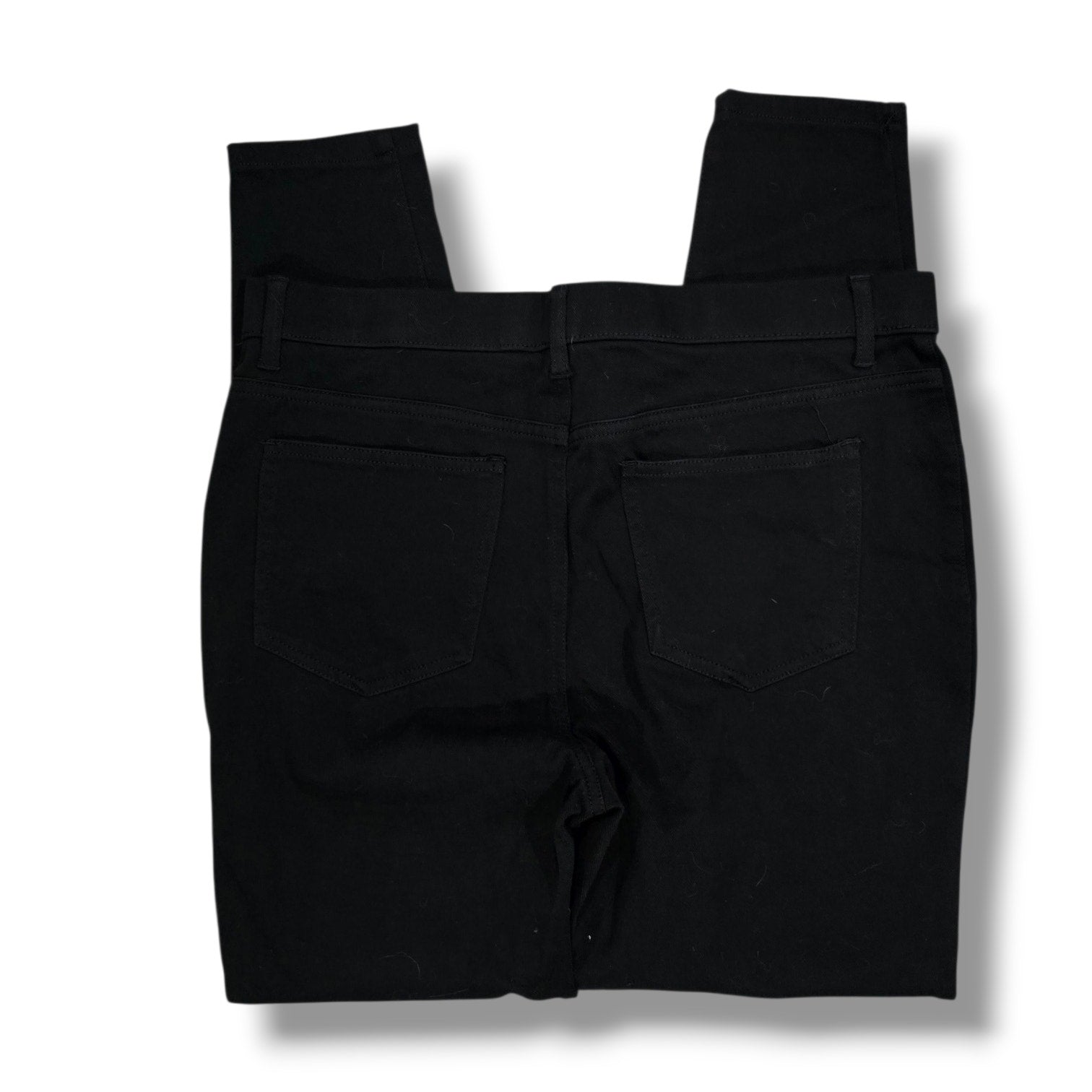 Time and Tru Women’s Black Pull-On Pants – XL, Faux Front Pockets Gently Used