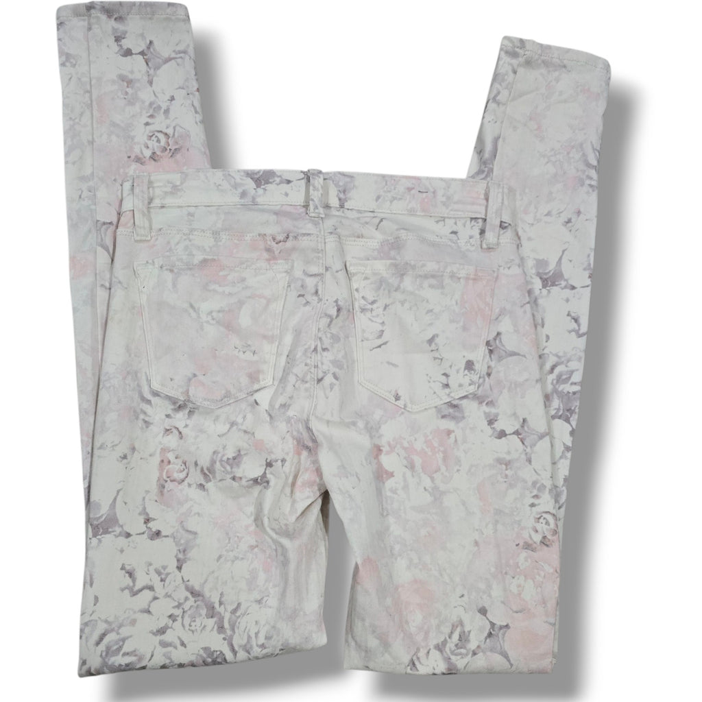 J Brand Women’s Floral Print Super Skinny Jeans – Size 26