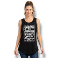 Cotton Heritage “Smooth as Tennessee Whiskey Sweet as Strawberry Wine” Tank Top