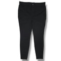 Time and Tru Women’s Black Pull-On Pants – XL, Faux Front Pockets Gently Used