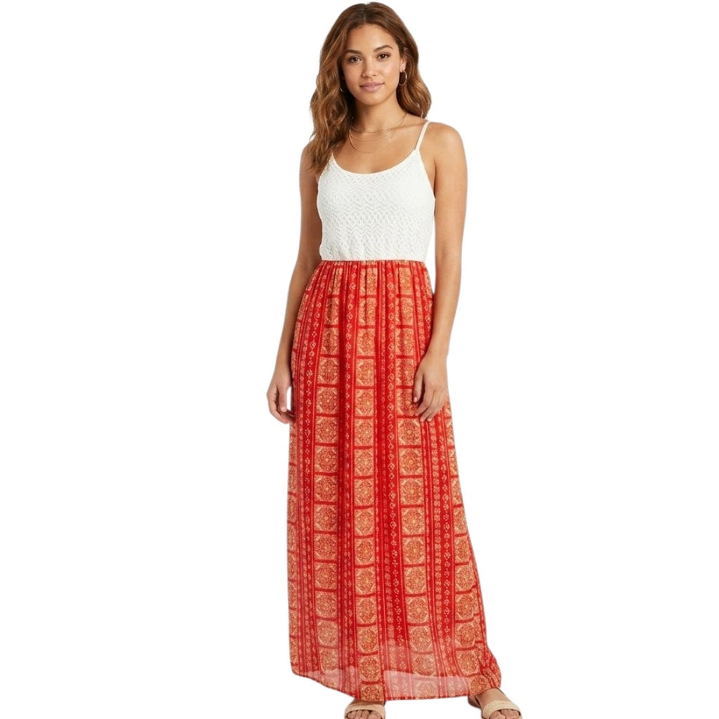 Charlotte Russe Women’s Multicolor Sleeveless Maxi Dress - Small