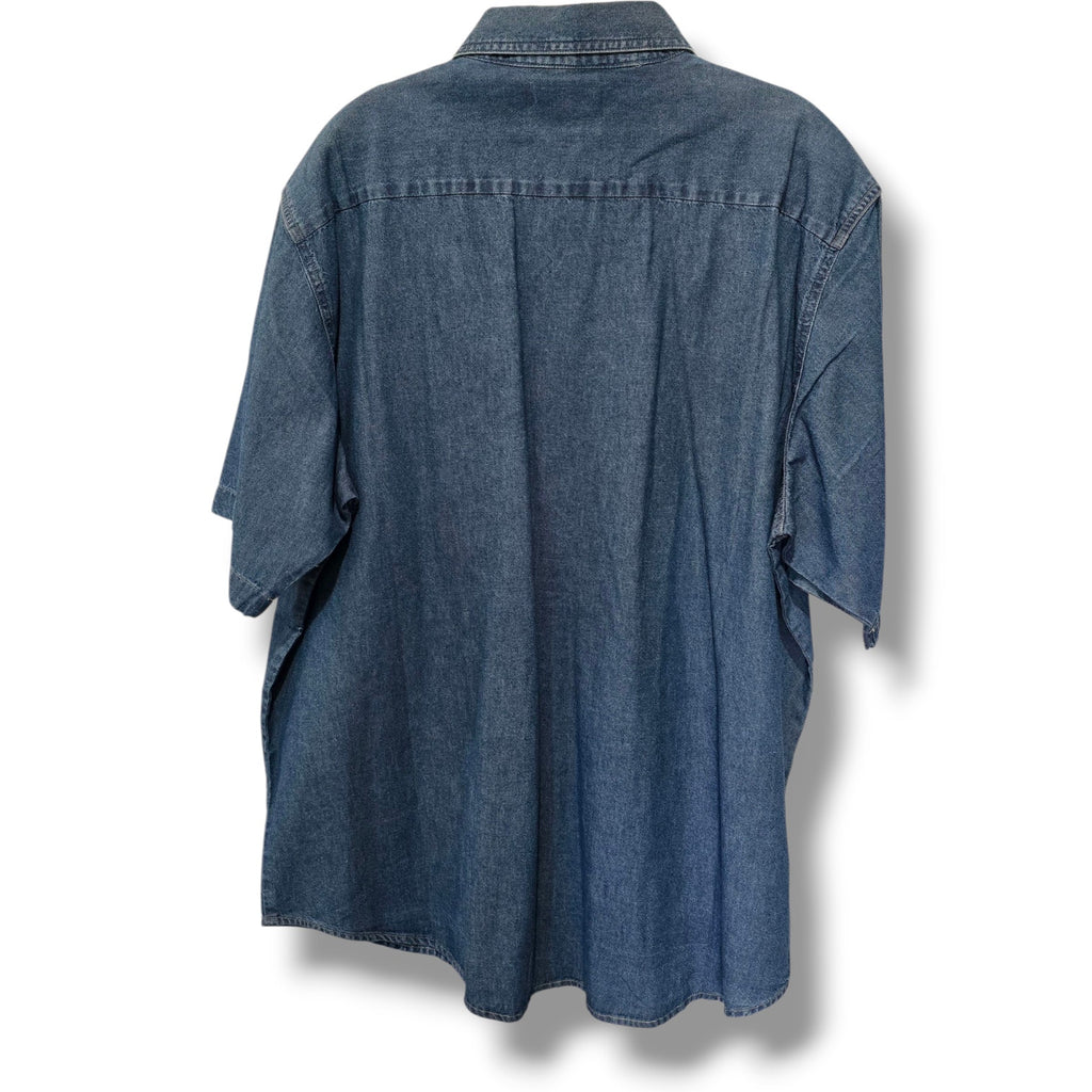 Branson MO Jerzees Denim Jean Shirt XL | Men’s 100% Cotton Button Down