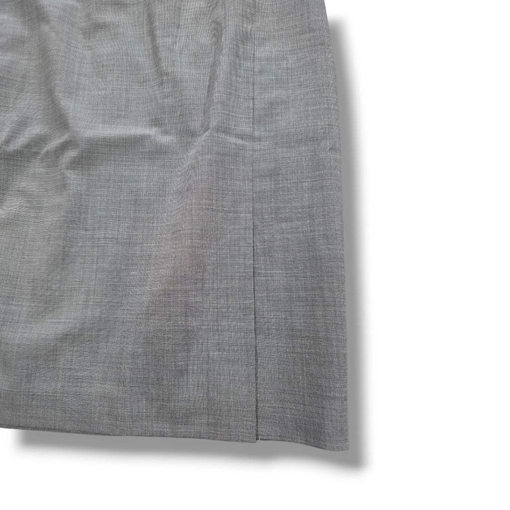 Ann Taylor Gray Wool Blend Lined Pencil Skirt – Size 10