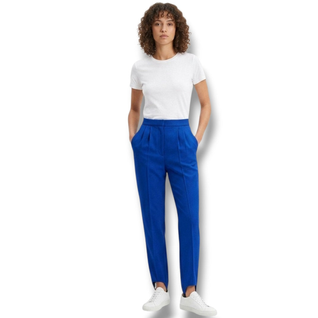 Vintage Worthington Women’s Royal Blue Stirrup Pants – Size 6