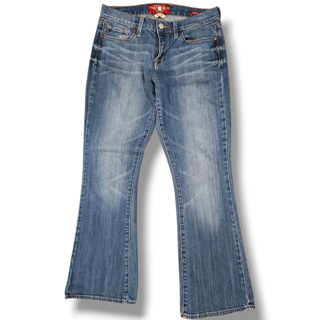 Lucky Brand Women’s Sofia Bootcut Ankle Jeans Size 8/29 Medium Wash