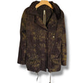 Willow & Clay Brown Tie-Dye Utility Cargo Jacket – XS