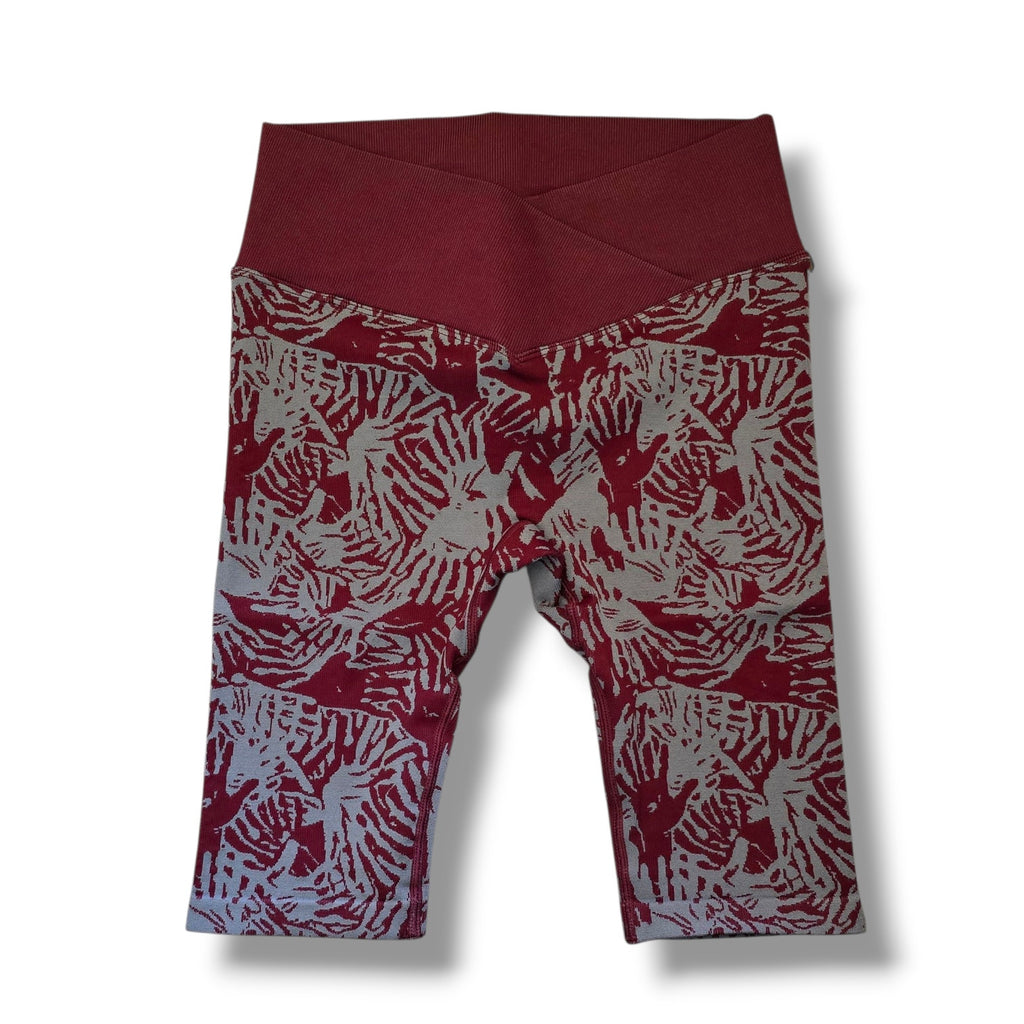 Astro Remiges Six Sense clairvoyant Compression workout Shorts Crimson Moonbeam