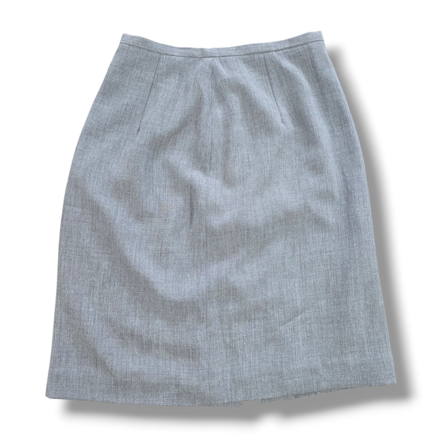 Worthington JCPenney Women's petite gray careerwear skirt - 6P