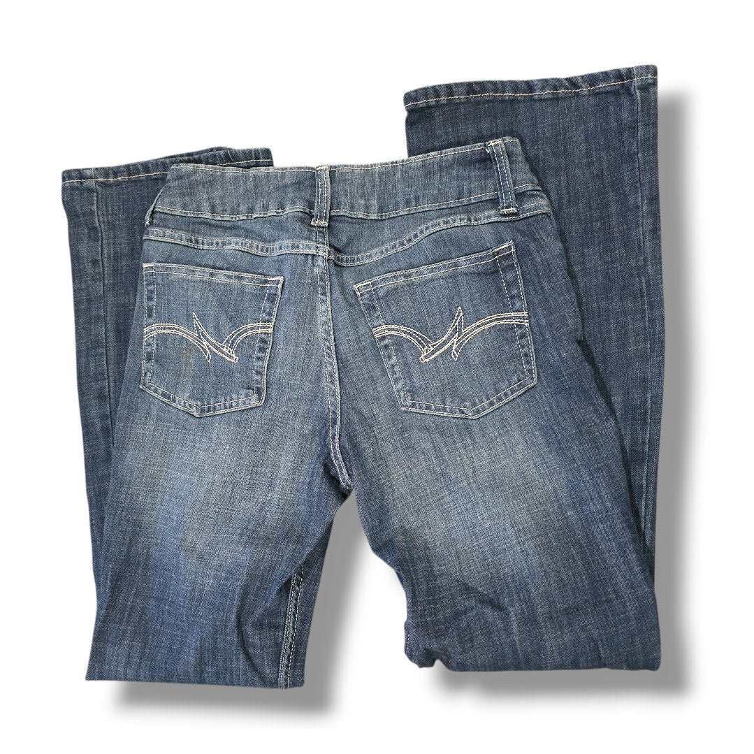 Wrangler Retro Sadie Low Rise Bootcut Jeans Blue Denim Women’s Size 7 x 32