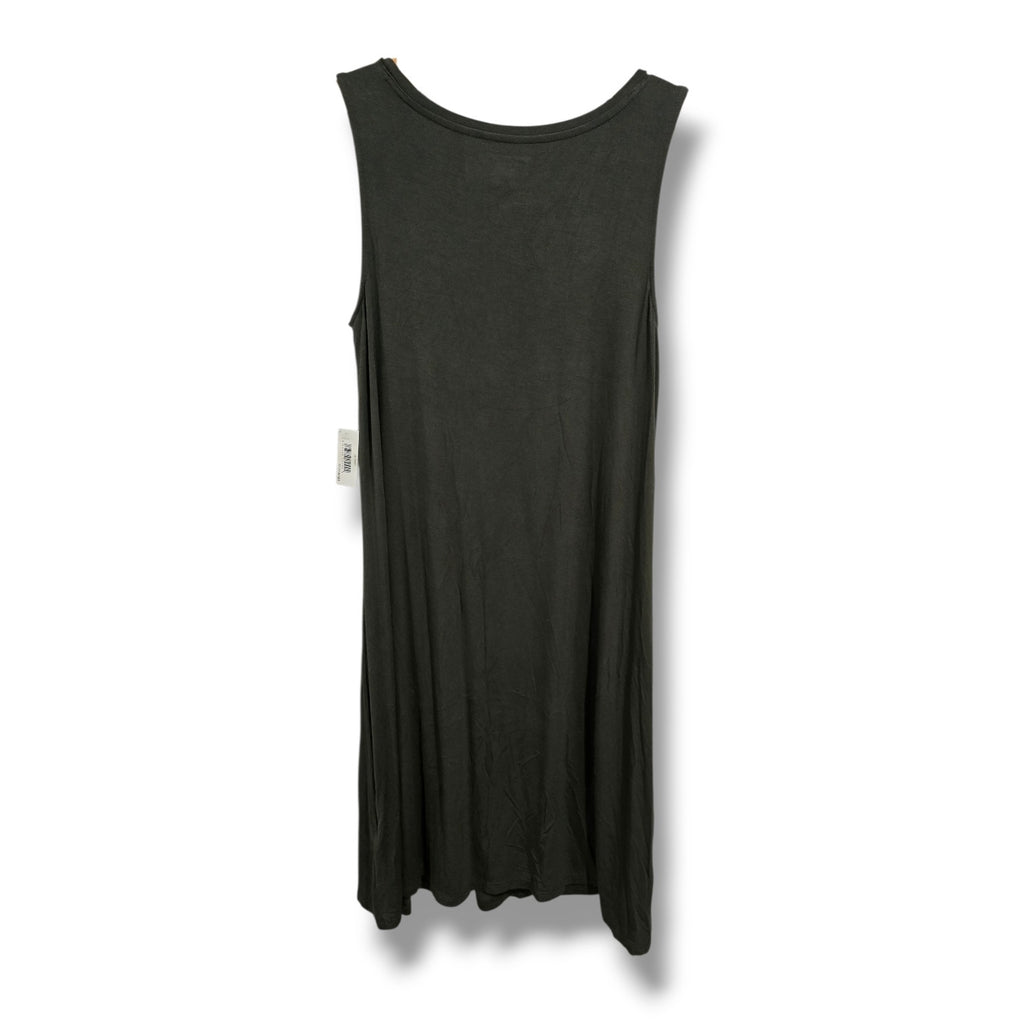 Amazon Essentials Olive Green Sleeveless Jersey Tank Dress