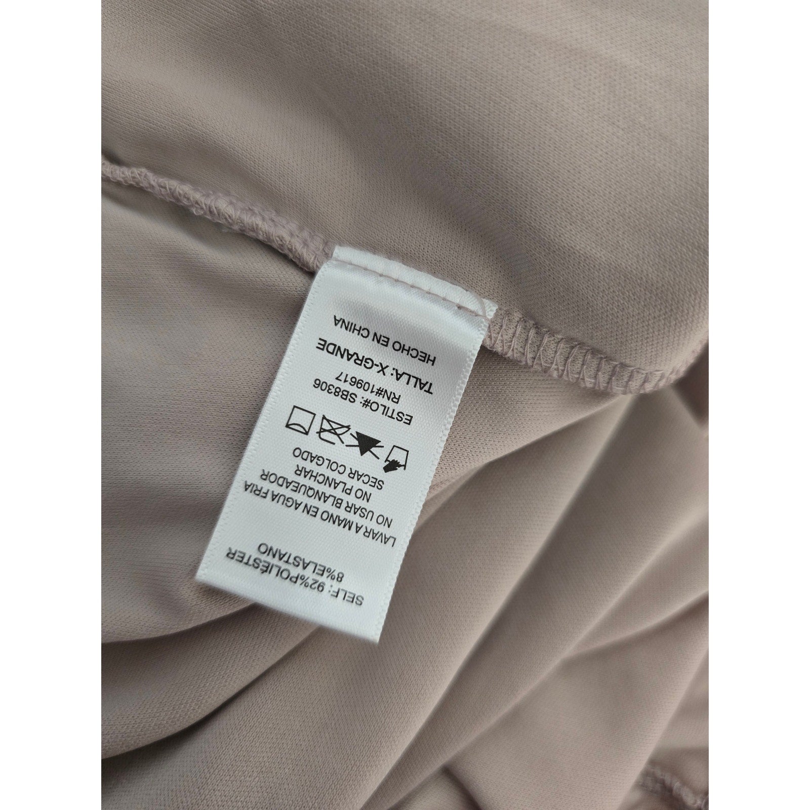 Shinestar women's Taupe Ruched Mesh Bodysuit size xl
