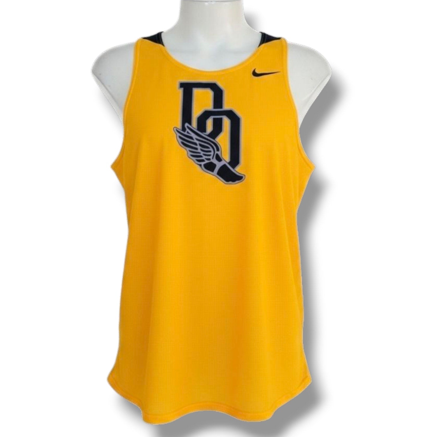 Nike Del Oro Women’s Yellow Racerback Athletic Jersey Tank – Size XL
