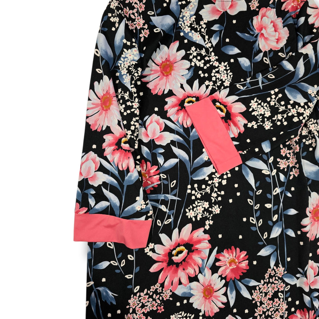 Croft & Barrow Women’s Floral 3/4 Sleeve Shift Dress – Size Small